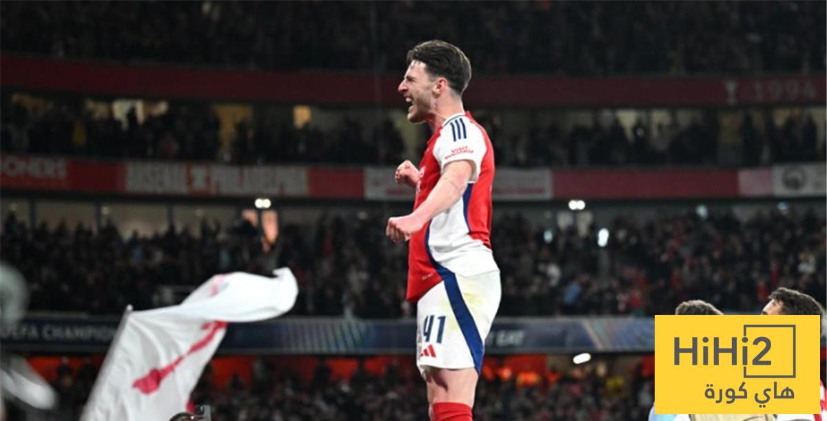 الصحافة تشيد بأداء ديكلان رايس