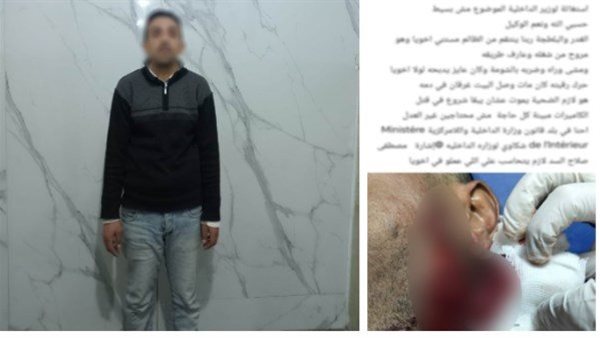 القبض على شخص تعدى على آخر بسلاح أبيض بسبب خلافات الجيرة