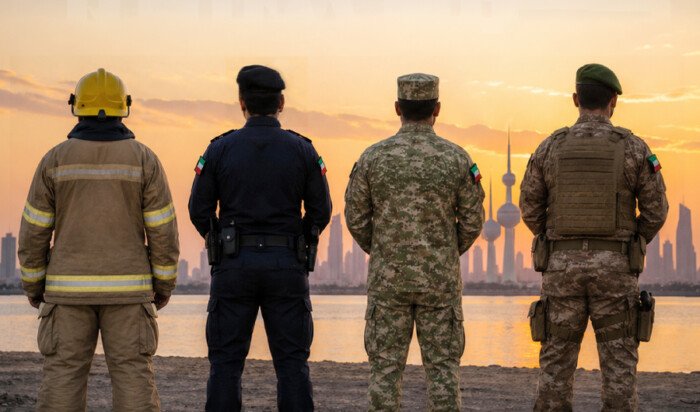 المؤسسات العسكرية والأمنية.. درع الكويت الحصين وجداره الدفاعي في التصدّي للعدوان الإيراني