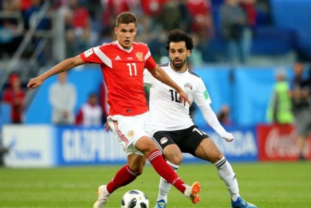 المنتخب الروسي يواجه مصر وديًا بالقاهرة قبل المونديال