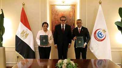 النائب أحمد فتحي يوقع بروتوكول تعاون مع وزارة الصحة لدعم القضايا السكانية والصحية