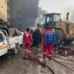 الهلال الأحمر المصري يدعم جهود الحماية المدنية والإسعاف في السيطرة على حريق مخزن مدينة نصر