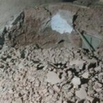 انهيار ضريح بقرية دنشواي في المنوفية وتحرك فوري لرفع أثار الهدم