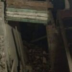 انهيار منزل مكون من 3 طوابق بحى غرب أسيوط
