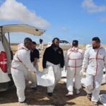 بالصور.. العثور على 17 جثة لمهاجرين غربي العاصمة الليبية