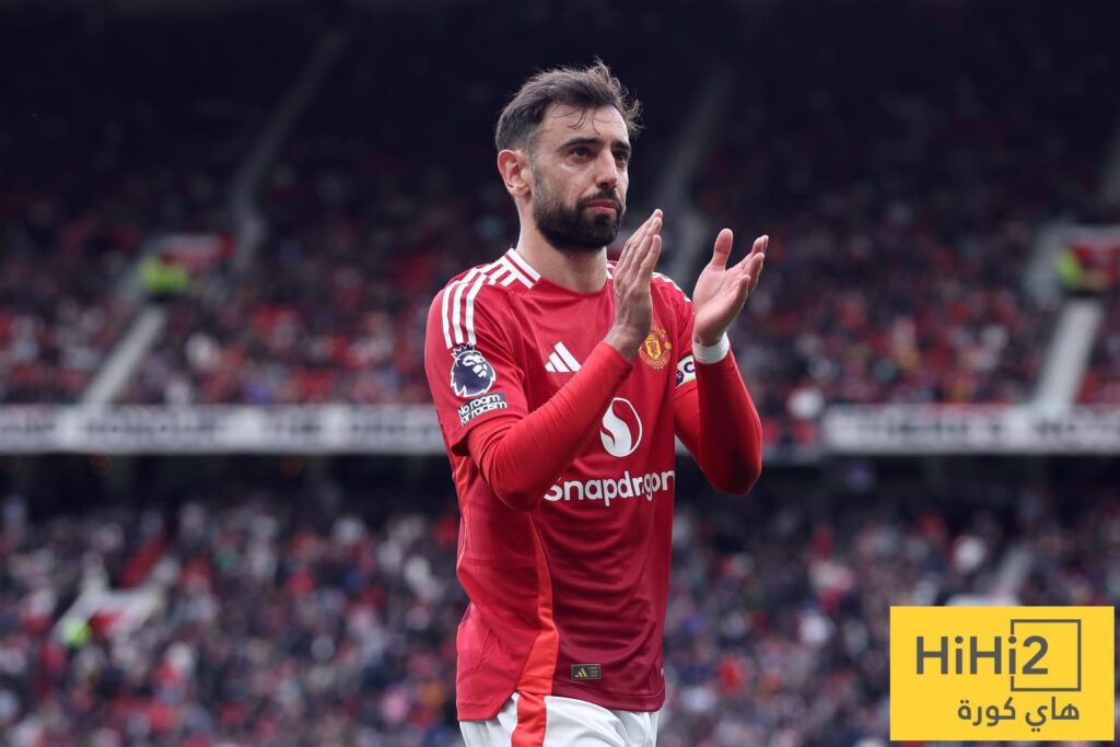 برونو فيرنانديز يحسم مستقبله مع مانشستر يونايتد