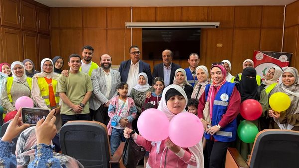بسمة أمل في معهد الأورام.. يوم ترفيهي يدخل البهجة على قلوب الأطفال بالمنوفية