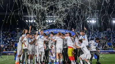 بمشاركة لاعب مصري.. ريال مدريد يتوج بطلاً لدوري أبطال أوروبا للشباب