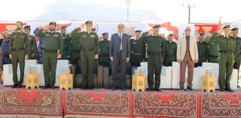 تدشين دمج ‘‘النخبة الحضرمية’’ ضمن أجهزة أمن وادي وصحراء حضرموت