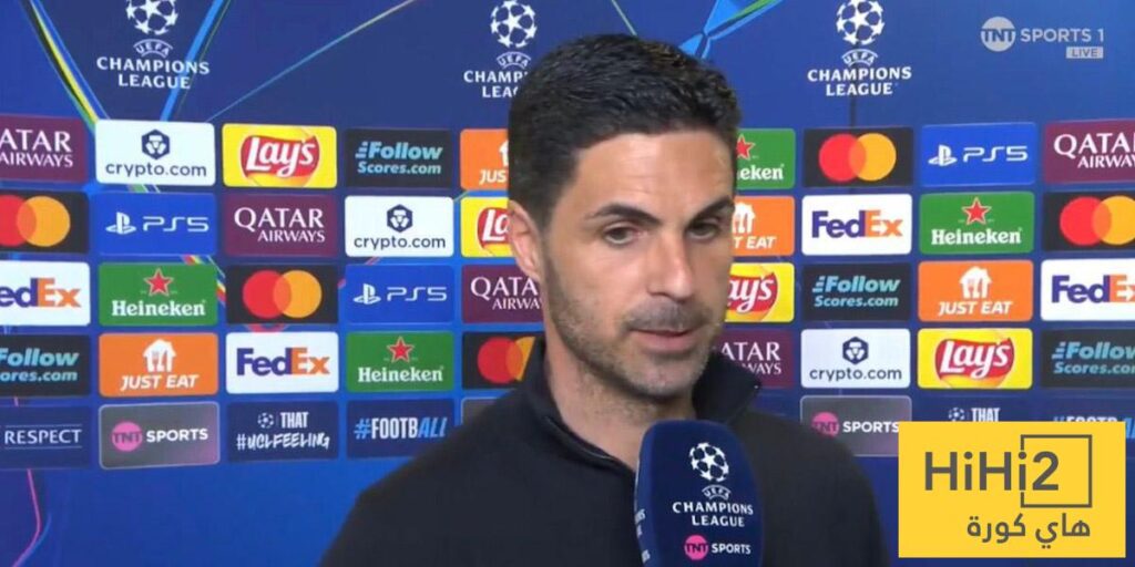 تصريحات أرتيتا قبل انطلاق موقعة اتلتيكو مدريد