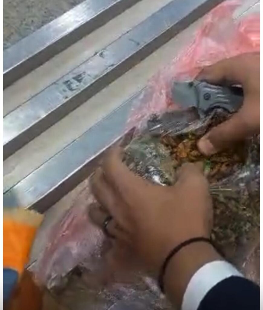 جمارك مطار القاهرةتفتش حقيبة مسافر قادم من عدن وتعثر على مفاجأة صادمة (صور)