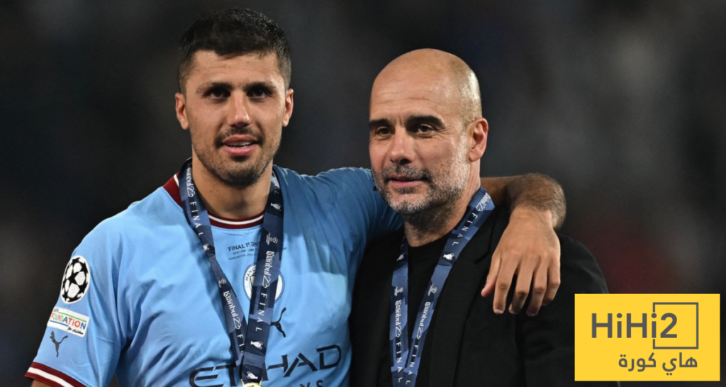 جوارديولا يتحدث عن حالة رودري