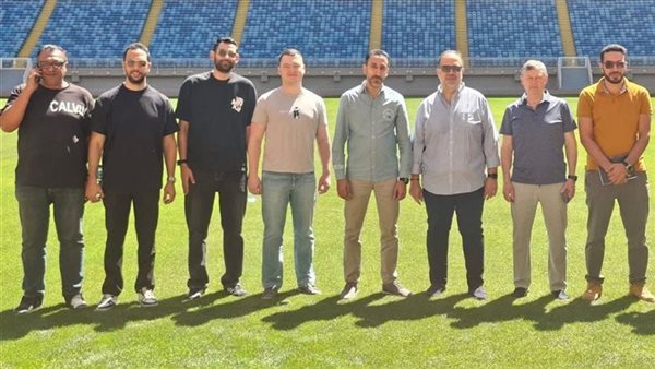 جولة تفقدية لفريق المتحدة ووفد الاتحاد الروسي لاستاد العاصمة قبل الودية المرتقبة