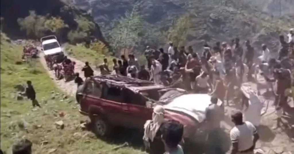 حادث انقلاب سيارة في ملحان يصيب 6 أشخاص ونهاية سعيدة