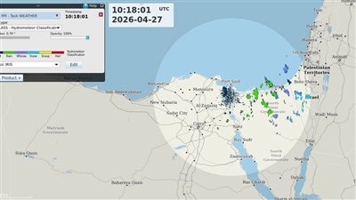 حالة الطقس في مصر الآن.. فرص أمطار خفيفة ونشاط رياح