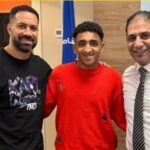 حسني عبد ربه يطمئن على خطاري بعد إصابته أمام مودرن.. ويوجه الشكر لمدير المجمع الطبي