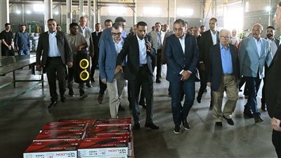 رئيس الوزراء يفتتح مصنع "نيو سيفلون" لمنتجات الألومنيوم وأدوات الطهي