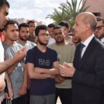 رئيس جامعة بني سويف يتفقد المدن الجامعية ويستمع لشكاوي الطلاب