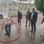 رئيس مركز ومدينة المنيا يتابع أعمال النظافة والتجميل بكورنيش النيل