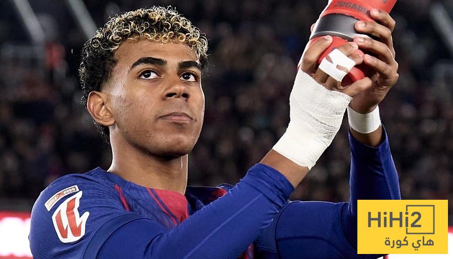 رسميا .. لامين لاعب الشهر في الليغا