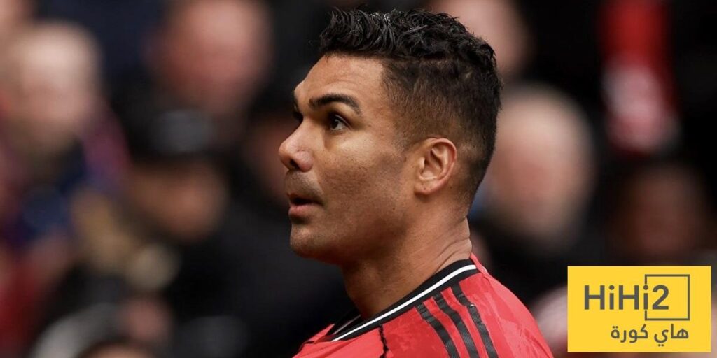 رقم مذهل لكاسيميرو مع مانشستر يونايتد