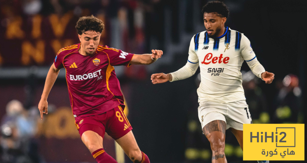 روما يتعادل إيجابيا بهدف لمثله مع أتالانتا