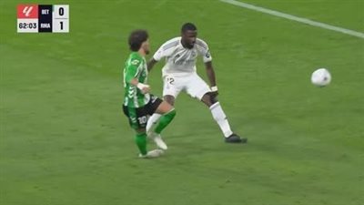 ريال بتيس ضد الريال.. ملخص اهداف ونتيجة مباراة ريال مدريد وريال بيتيس في الدوري الإسباني بعد مرور 60 دقيقة