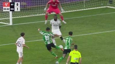 ريال بتيس ضد الريال.. ملخص اهداف ونتيجه مباراة ريال مدريد وريال بيتيس في الدوري الإسباني بعد مرور 80 دقيقة