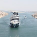 سفينة الركاب السياحية MSC EURIBIA إحدى أكبر سفن الرحلات البحرية تختار العبور من قناة السويس