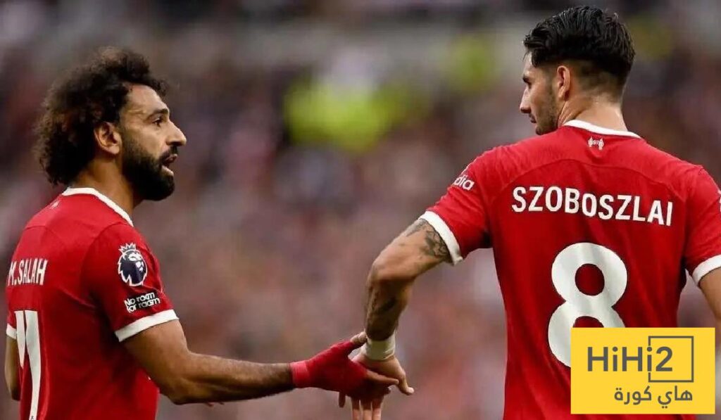 سوبوسلاي يتفوق على صلاح ويحصد جائزة لاعب الشهر