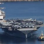 «سي بي إس» تكشف عودة حاملة الطائرات الأمريكية يو إس إس فورد إلى الشرق الأوسط