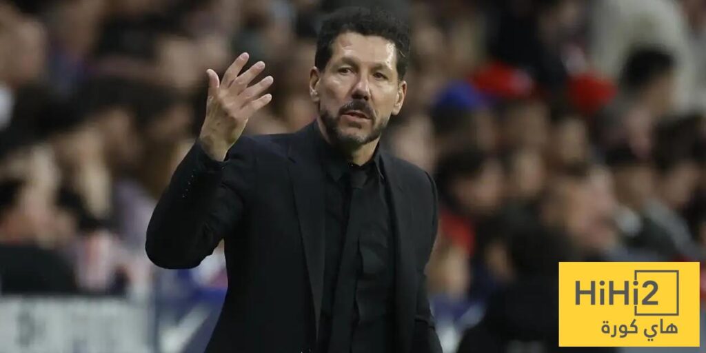 سيميوني يرفض التعليق عن مواجهة ارسنال