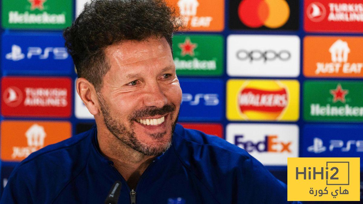 سيميوني يشكك في ركلة جزاء أرسنال: يجب أن تكون واضحة