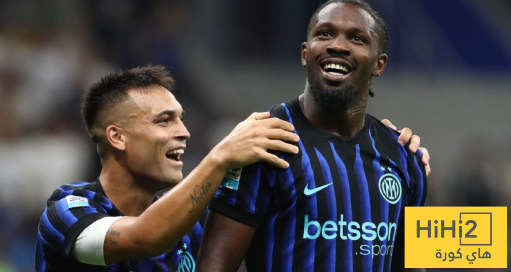 شاهد تشكيلة إنتر ميلان المتوقعة ضد كومو ونسبة الفوز