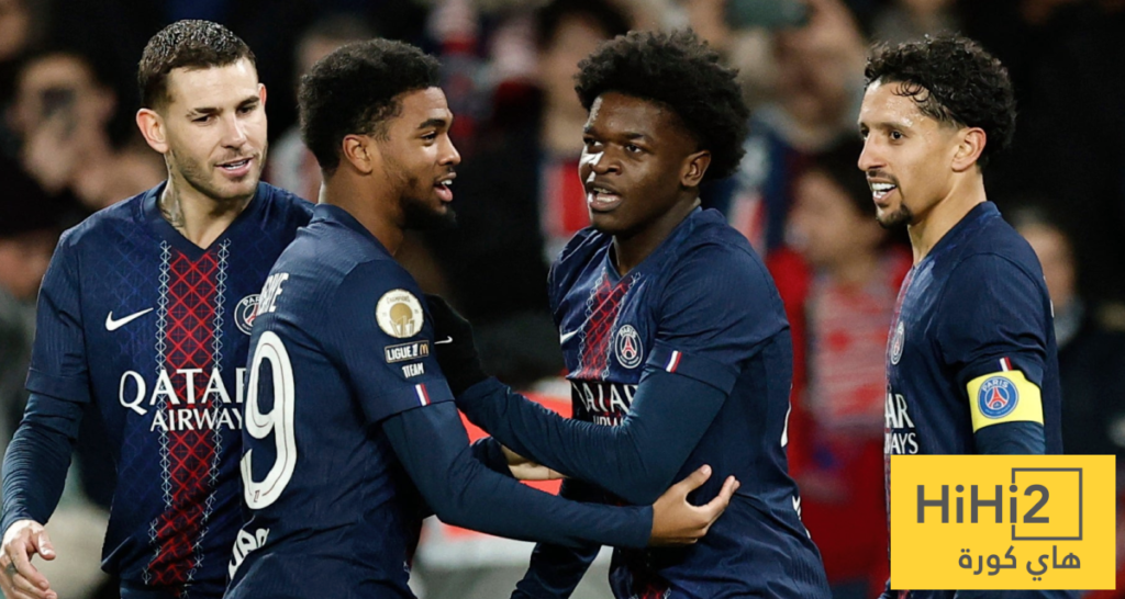 صورة – ضغط المباريات يضع باريس سان جيرمان في أزمة