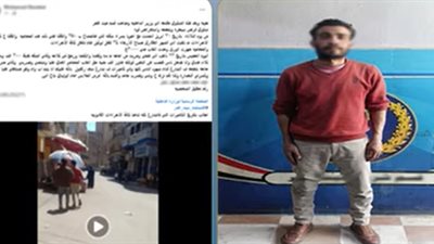 ضبط المتهم بالتعدي على شقيقه أمام المارة في الداقهلية