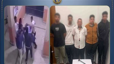 ضبط المتهمين بالتعدي على شاب في مدخل عقار بالغربية