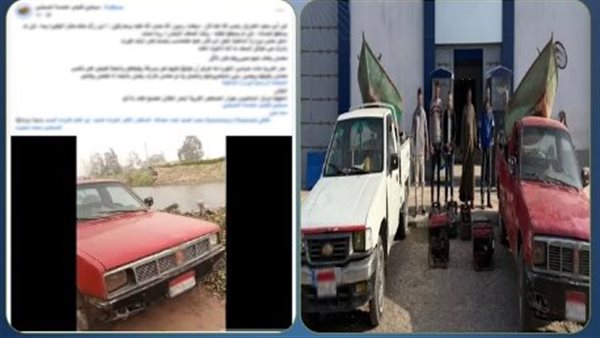ضبط قائد سيارة ربع نقل وآخرين لاستخدام مولد كهرباء لاصطياد الأسماك بالدقهلية