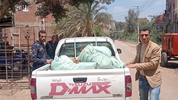 ضبط2 طن دقيق بلدى مدعم محظور تداوله قبل بيعه بالسوق السوداء بالمنوفية