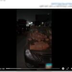 طوب يسقط من سيارة نقل.. الداخلية تكشف ملابسات واقعة تلف سيارة بالمقطم