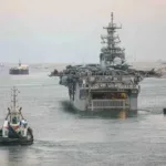 عاجل.. البحرية الأمريكية تسيطر على سفينة شحن إيرانية حاولت اختراق الحصار البحري