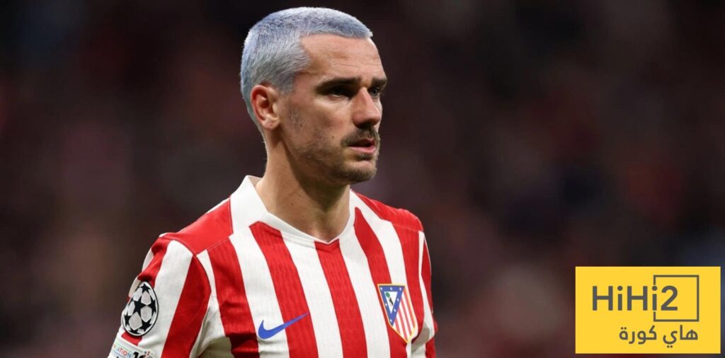 غريزمان يفشل في انهاء لعنة التتويج المحلي مع اتلتيكو مدريد