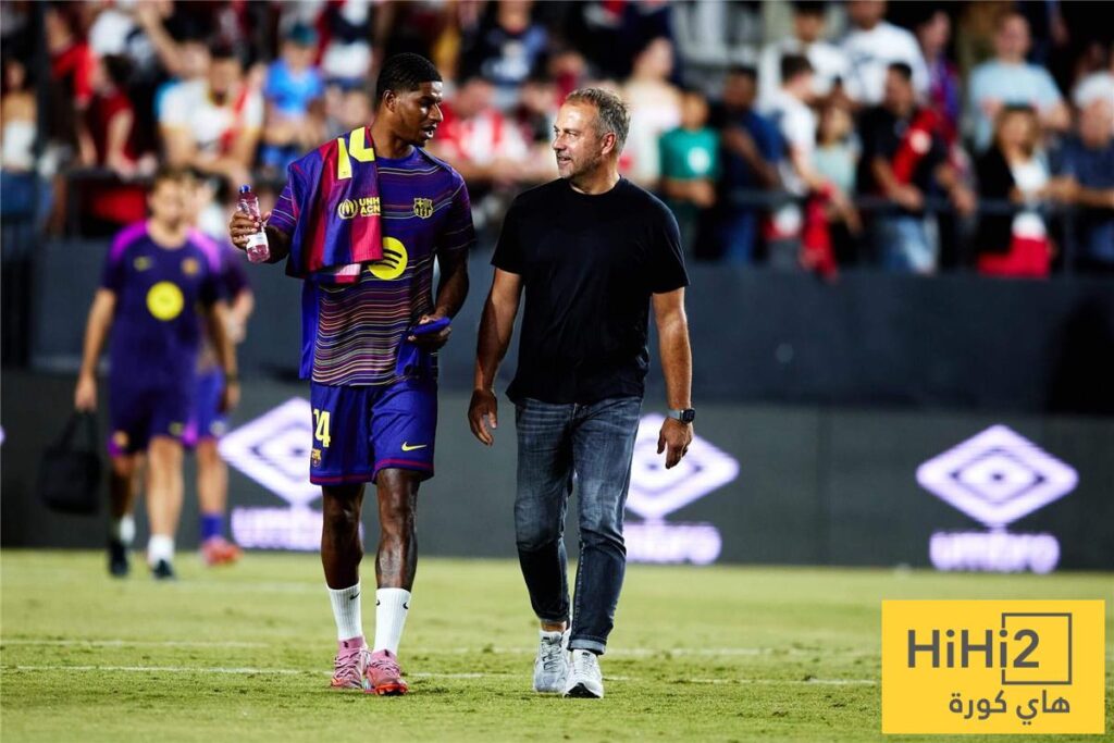 فليك يمتلك مستقبل راشفورد مع برشلونة