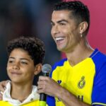 كريستيانو جونيور يلفت الأنظار مع النصر