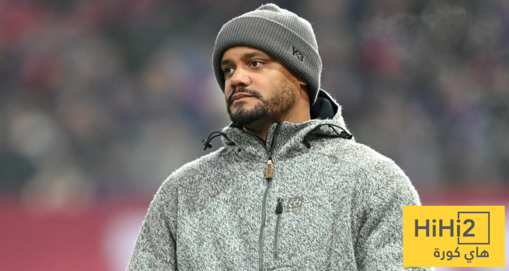 كومباني يعلق على غيابه عن مواجهة باريس سان جيرمان