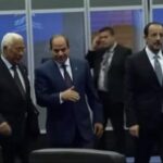 لحظة وصول الرئيس السيسي إلى مقر الاجتماع التشاوري لقادة دول عربية وأوروبية في قبرص