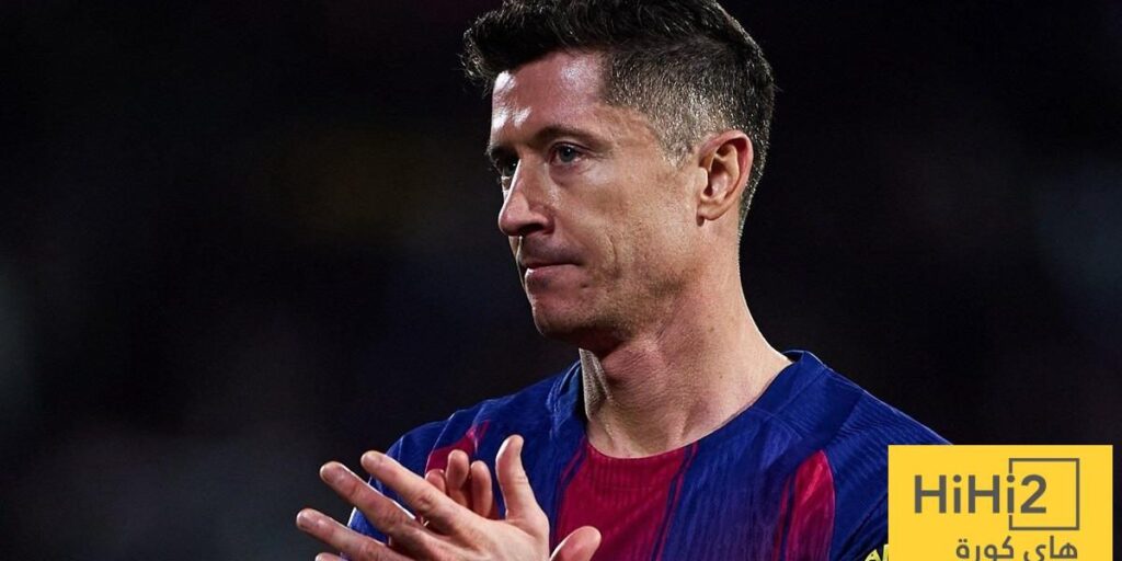 ليفاندوفسكي يقضي أوقاته الأخيرة مع برشلونة!