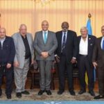 محافظ الإسكندرية يستقبل عادل فهيم لإعلان عن بطولة إفريقيا للياقة البدنية