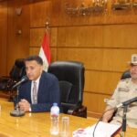 محافظ القليوبية يترأس اجتماعاً تنسيقياً لمتابعة استعدادات التدريب المشترك "صقر 172"
