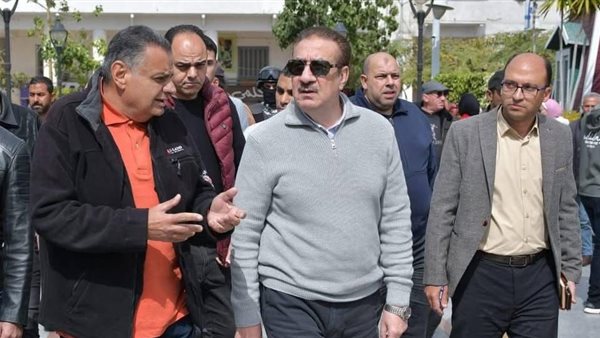 محافظ بورسعيد يوجه بتكثيف أعمال التشجير بعدد من الشوارع الرئيسية